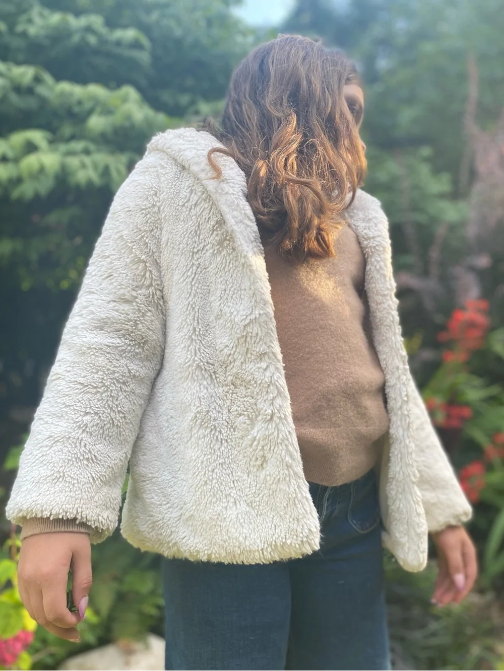 Patagonia faux fur swing jacket